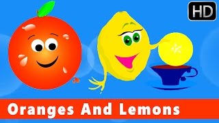 Oranges And Lemons  Nursery Rhymes For Kids [upl. by Enomor980]