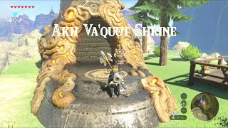 Zelda Breath of the Wild  Akh Vaquot Shrine  All Chests [upl. by Shulem]