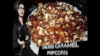 SALTED CARAMEL POPCORN  Food Creativity [upl. by Arianie]