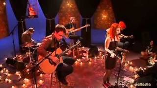 Paramore  Thats What You Get Live Acoustic [upl. by Aynekal860]