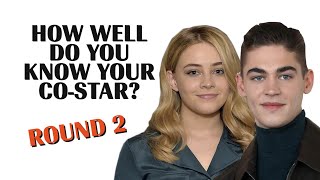 Josephine Langford amp Hero Fiennes Tiffin ROUND 2  How Well Do You Know Your CoStar  Marie Claire [upl. by Cooke]