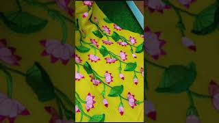 Resham Kota Heavy Lotus Embroidery Saree S215 SAKHER DERAJ Manufacturer 9476489671 [upl. by Atinehc]