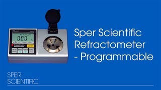 Sper Scientific Refractometer  Programmable [upl. by Cattima]