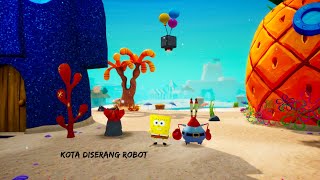 TUAN KRAB MENYURUHKU KE TEMPAT BERBAHAYA  Spongebob Battle Bikini Bottom Rehydrated 2 [upl. by Idoj]