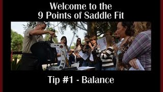 Saddle Fit Tip 1  Balance  Sponsored by Saddlefit 4 Life® [upl. by Verdi]