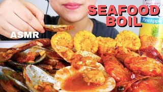 ASMR PADANG SEAFOOD BOIL  CRUNCHY CRISPY EATING SOUNDS  ASMR INDONESIA  NO TALKING [upl. by Marissa935]