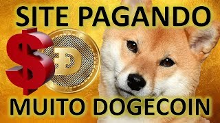 🔴Ganhe Muito Dogecoin Fazendo CAPTCHA e Escutando Música [upl. by Aidyn]