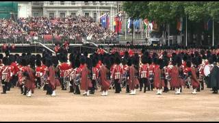 Trooping the colour Review 28th May 2011 Spin wheelavi [upl. by Shanney]