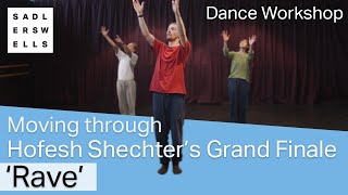 Moving through Hofesh Shechter’s Grand Finale Rave  dance workshop [upl. by Shornick985]