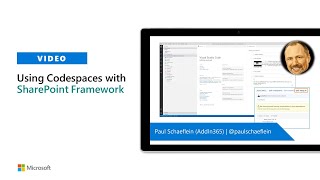 Using Codespaces with SharePoint Framework [upl. by Meerak]