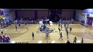 Belvidere High vs Boylan Catholic High School Girls JV Volleyball [upl. by Yrrok]