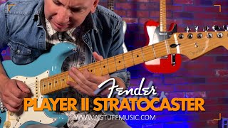 The AllNew Fender Player II Stratocaster  Maple Fretboard [upl. by Duomham54]