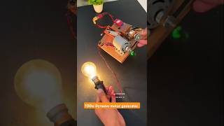 100w dynamo motor generator generator shortvideo shortsviral shorts [upl. by Heymann]