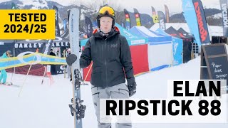 Elan Ripstick 88  202425 Ski Test Review [upl. by Nalla]