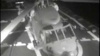 HSL Helicopter Roll Accident Over at Sea [upl. by Wait]