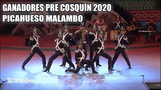 El picahueso malambo  Ganadores Pre cosquín 2020 Homenaje a los granaderos Sede junin [upl. by Adelind]