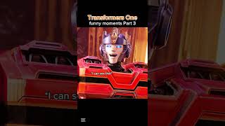 Part 3 transformersone transformers bumblebee elita shorts funnyclips movie [upl. by Octave]