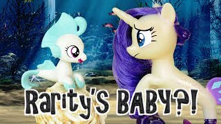 RARITYS BABY MLP Baby Seapony Mermaid My Little Pony Skit amp Review  MLP Fever [upl. by Suki]