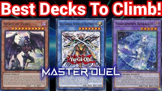 Best Decks for Climbing in Master Duel August 2024  New Top Deck [upl. by Gregoire]