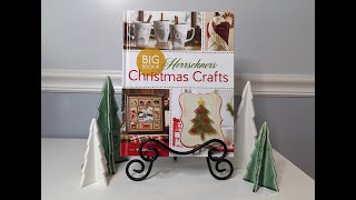 Flosstube Extra Flip Through of The Herrschners Big Book of Christmas Crafts Volume One [upl. by Nicolai]