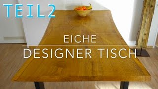 Teil 2 DIY Tischfuß für Designertisch  Anleitung  ★MrHandwerk ★ [upl. by Seditsira]