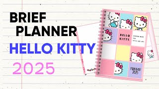 Brief Planner Hello Kitty 2025 [upl. by Aisnetroh]