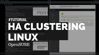 Tutorial High Availability Cluster Linux Opensuse [upl. by Eldoree]