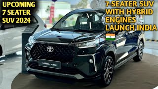 08 New 7 Seater Suv Cars With Hybrid Engine Launch India 2024  Upcoming 7 Seater Hybrid Cars 2024 [upl. by Lamek]