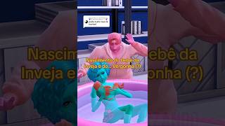 Nascimento do bebê da Inveja e do Vergonha 😳 thesims thesims4 divertidamente [upl. by Phillida]