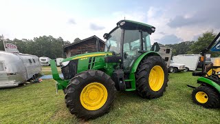 The John Deere 5095M Utility Tractor [upl. by Addam370]