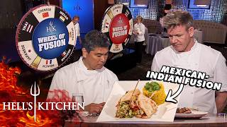 Guest Judge is Far From Impressed by the Chefs Fusion Dishes  Hells Kitchen [upl. by Jago]