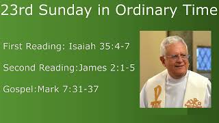 23rd Sunday in Ordinary Time Homily  St Francis of Assisi Kitchener [upl. by Prebo564]