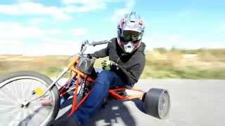 MagnusRacingTeam motorized drift trike film  summer 2015 [upl. by Niuqram423]