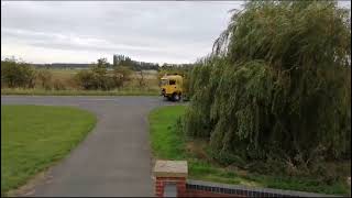 ERF E14 Cummins N14 320 full Jake Brake approach [upl. by Figge]