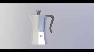 Tutorial SolidWorks italiano Design MOKA TRENDY [upl. by Tristram]