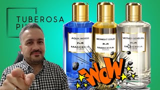 Primeras Impresiones de perfumes de Mancera 😱  Aqua Wood Midnight Gold y Vetiver Sensuel 🙂 [upl. by Cedell]