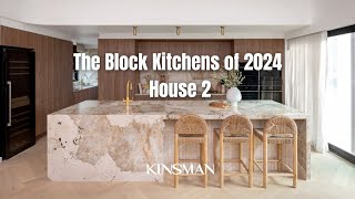 Kinsman on The Block Find out all about Courtney amp Grants Kinsman Kitchen [upl. by Aicilic970]