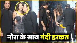 Nora Fatehi Gets Inappropriately Touched During Ramp Walk  Nora Fatehi Publically Molest [upl. by Davina157]