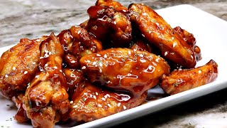 OVEN BAKED SPICY TERIYAKI CHICKEN WINGS [upl. by Husain]