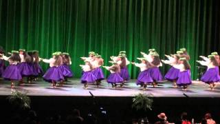 Hula Hālau ʻO Kamuela  2015 Queen Liliuokalani Keiki Hula Competition Kahiko [upl. by Nohtan212]