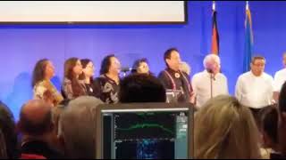 Aug 19 CN CCO Conference   Cherokee Songs 1 [upl. by Aimek]