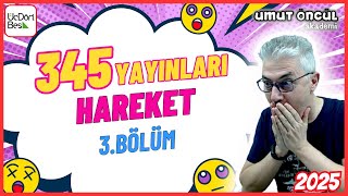 345 Yayınları  TYT Fizik  Hareket  3Bölüm [upl. by Ahsinik]