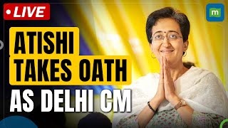 Delhi CM Swearingin Ceremony 2024 Live  Atishi Marlena Takes Oath As Delhi CM [upl. by Kitchen]