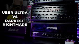 BOGNER UBERULTRA VS DRIFTWOOD DARKEST NIGHTMARE  LOW TUNED COMPARISON [upl. by Mendie]