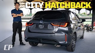 Allnew Honda City Hatchback 15L RS  FIRST LOOK  The King of BSegment Hatchback [upl. by Oivaf]