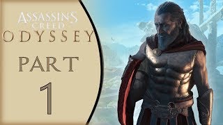 Assassins Creed Odyssey Nightmare Playthrough  Part 1  Big Fat Greek Game [upl. by Annekahs]