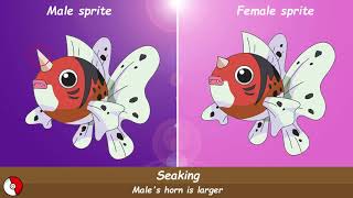 Gender Differences in Pokemon [upl. by Eissej]