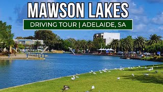 Driving Tour of Mawson Lakes  South Australia 4K [upl. by Zoa]