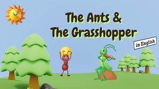 The Ants and the Grasshopper  Story in English [upl. by Karleen]