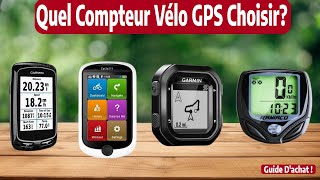 TOP 5  Meilleur Compteur Vélo GPS 2024 [upl. by Tenay]